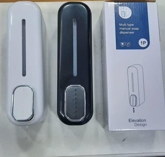 Press Wall-Mounted Dispenser Soap Manual (Pack of 2)